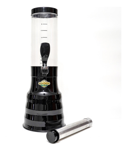 Kit 2 Torre Chopp 2l Base 4 Refil Preta Promoção Relâmpago