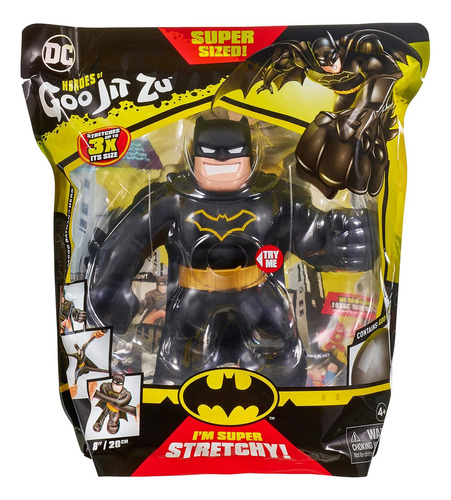 Boneco Elástico Estica Gigante Batman - Goo Jit Zu Heroes