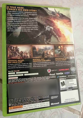 Witcher 2 Xbox 360 (Usado)