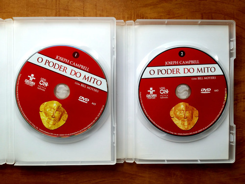 Dvd Duplo O Poder Do Mito - Joseph Campbell E Bill Moyers (Usado)