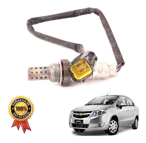 Sensor Oxigeno Chevrolet Sail 1.4 11-18 4 Cables Completo