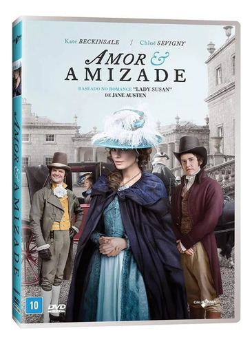 Dvd Amor E Amizade - Kate Beckinsale, Jane Austen - Lacrado