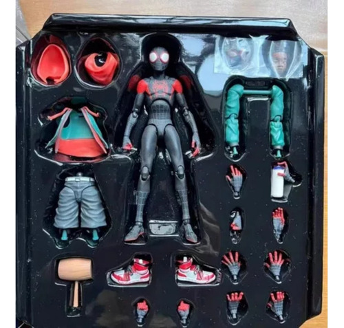 Novo Boneco De Ação Do Homem-aranha Sentinel De Miles Morale