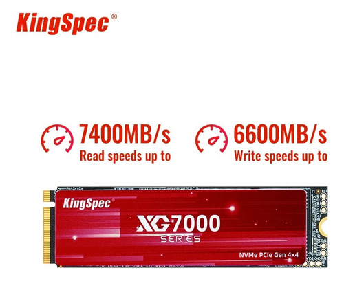 Disco Sólido Ssd Interno Nvme Kingspec Xg7000-1tb 2280 1tb