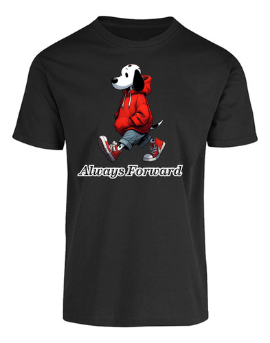 Playera De Hombre Perro Urbano Iv -  Always Forward 