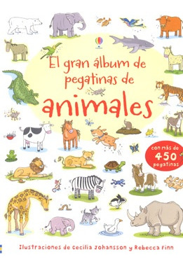 Gran Libro De Pegatinas Animales