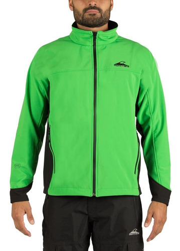 Campera Hombre Montagne Ewing Tec Soft Shell Impermeable