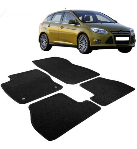 Tapetes Alfombrados Ford Focus 2011 2015 Sedan 