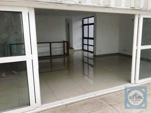 Imagem 9 de 20 de Cobertura Com 3 Dormitórios À Venda, 350 M² Por R$ 1.855.000,00 - Aparecida - Santos/sp - Co0103