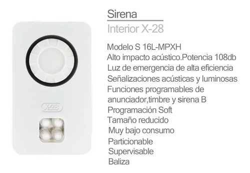 Kit Alarma Inalambrica X28 Domiciliaria Casa Llamado Celular