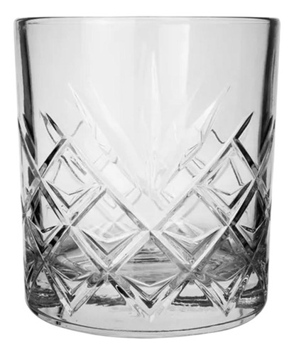 12 Vasos Elsa 345ml Whiskey Licor Old Fashioned Timeless Color Transparente