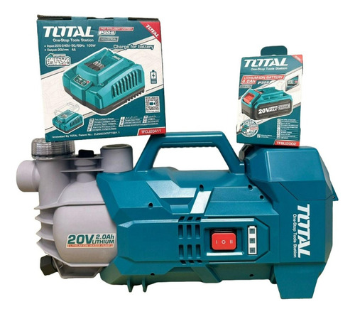 Bomba Agua Inalámbrica 20v 180w Total Tgwpli201801