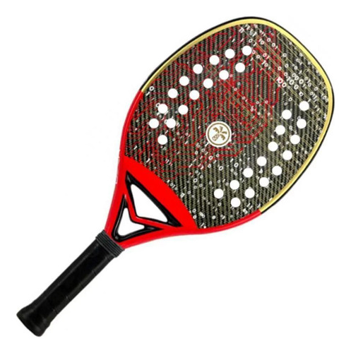 Raquete De Beach Tennis Turquoise Dna Extreme Red