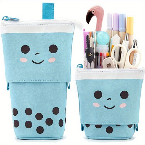 Estuche Retráctil Ajustable Para Lápices, Bonito Diseño De C