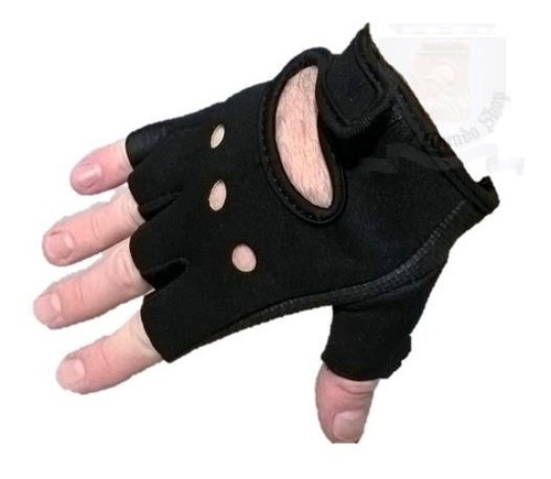 Guantes Dedo Corto Neoprene Deportes Gym Ciclismo Mod.2