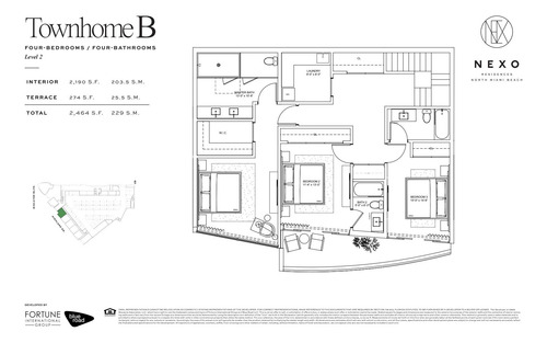 Departamento En Condominio Nexo Miami