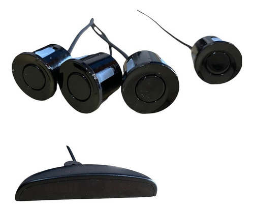 Sensor De Estacionamiento Con Led Y Sonoro De Color Negro