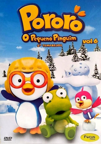 Pororo - O Pequeno Pinguim 2ª Temporada Vol.6 - Dvd - Ham So