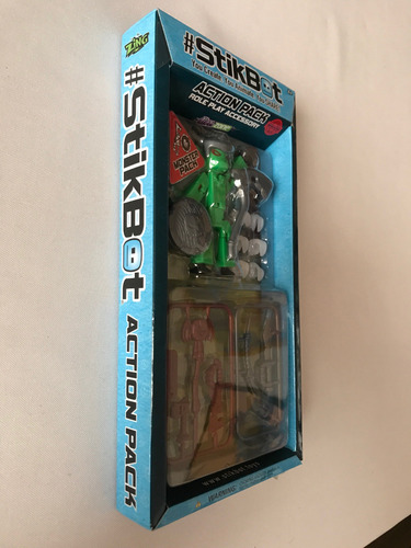 Stikbot Verde Action Monster Pack Role Play Zing Stopmotion (Usado)