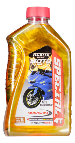 Aceite Para Motos 4t 20w50 Semisintético Marca Murasaki