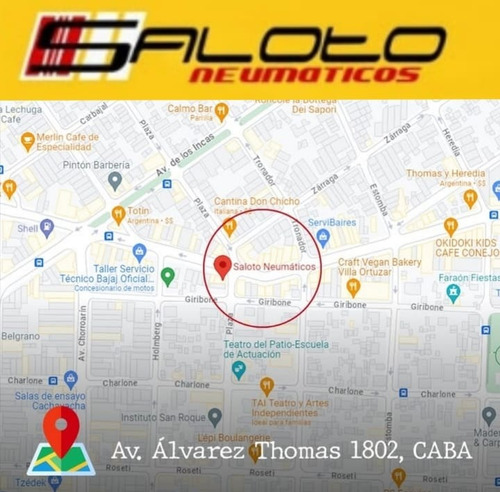 Cubierta De Moto Motocross 3.50-19 - Saloto