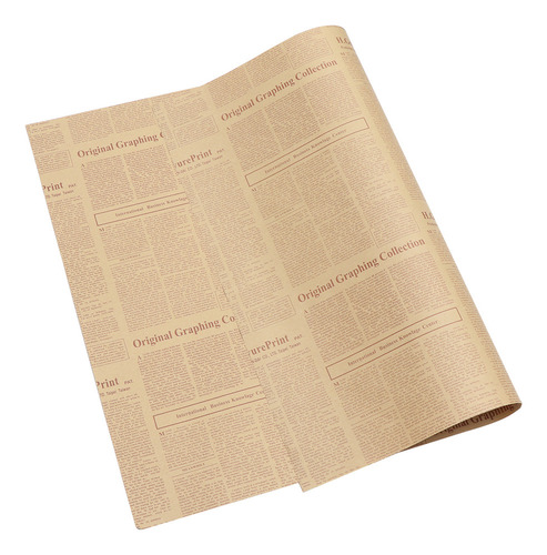 Navidad Papel Para Envolver Regalos, Periódico Inglés, 40