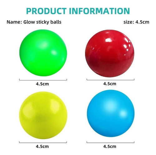 Yn 8 Bolas Pegajosas De Globbles Dos Pces Que Incandescem