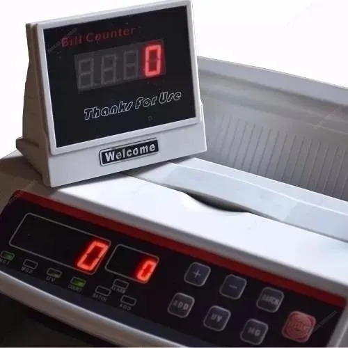 Imagen 4 de 6 de Maquina De Contar Billetes Con Detector Falsos 5000 Minuto