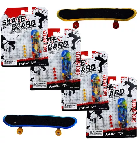 skate de dedo fingerboard com lixa - J.A Importados