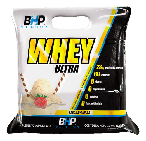 Proteina Bhp Ultra Whey Ultra 2.27 Kg 5 Lbs Bolsa