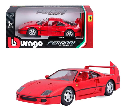 Ferrari Racing 1/24 F40 Coleccion Burago Febo