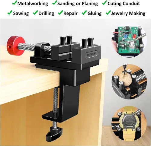 Mini Drill Press Vise-mini Mesa De Mesa Artymaster Para O