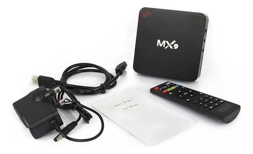 Smart Tv Box 8k Negro Android 13 Con Magia 512gb Negro Estándar