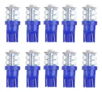 Comprar Bombillo Led Muelita T10 Azul 10 Smd 12v Autos Motos