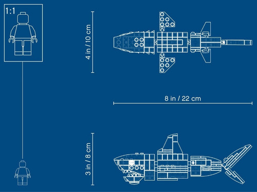 Imagen 9 de 9 de Lego® Creator - Criaturas Del Fondo Marino (31088)