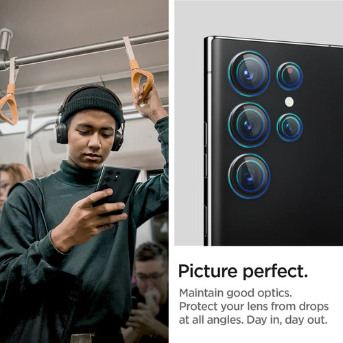 Templado Camara Para Samsung S23 Ultra Spigen Optik Pro