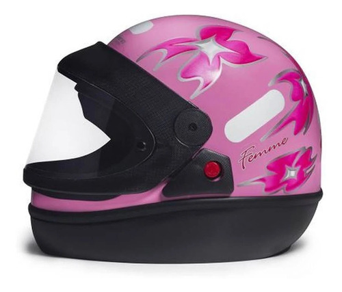 Capacete Taurus San Marino Rosa Femme