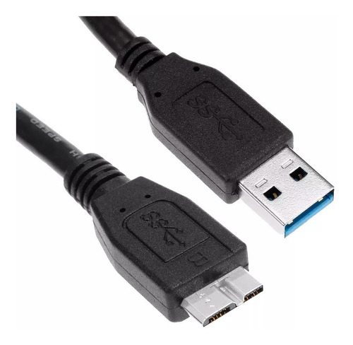 Imagen 2 de 6 de Cable Usb 3.0 Disco Duro Toshiba Note3, S5 Datos Fast Charge