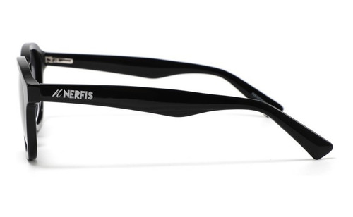 Lentes De Sol Nerfis Smith Eco Acetato Black Polarizado