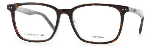 Armação De Óculos Tommy Hilfiger Th1737/f 086 54 Marrom