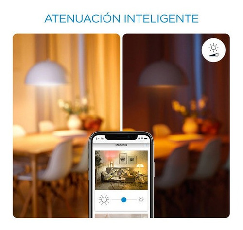 Imagen 6 de 7 de Foco Inteligente Led Wifi Wiz Cálido/frío 4.9w Gu10 X2 Uds