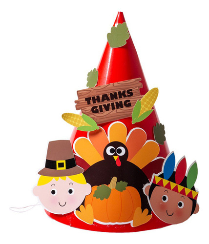 A Sombrero De Pavo For Bricolaje De Acción De Gracias, 6