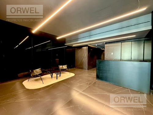 Gran Monoambiente En Palermo H. The Mark, Muy Luminoso. Amenities. Seg. 24 Hs.