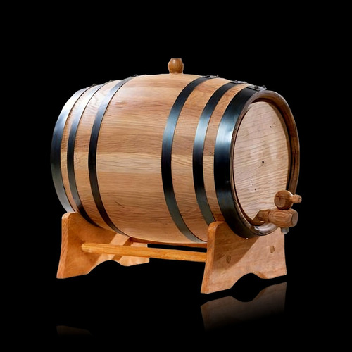 Barril De Madera Para Tequila 10 Lts  Personalizable