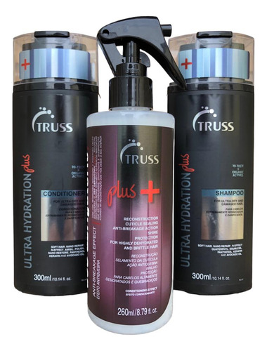 Truss Ultra Hydration Plus Shamp Condici 300ml + Plus+ 260ml