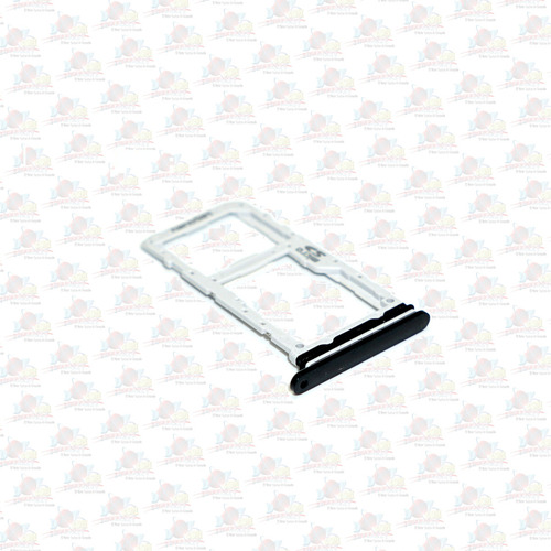 Bandeja Charola Doble Sim Dual Sim Para LG G8x Thinq Negro