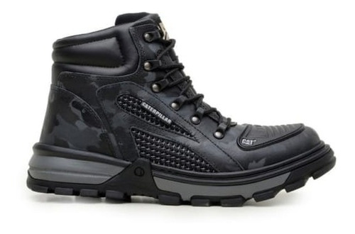 Botas Caterpillar Alaska Camuflado Calzado Cuero Impermeable