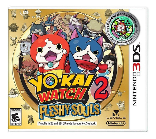 Yo-kai Watch 2 Fleshy Souls - 3ds Físico - Sniper