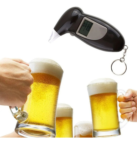Alcoholímetro Digital Alcotest Detector De Alcohol Portatil