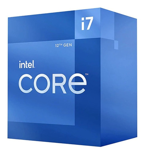 Procesador Intel Core I7 12700 4.90hgz 25mb Lga 1700  65w